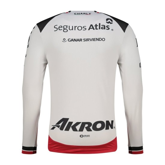 Camiseta visitante de manga larga del Atlas FC 2025/26 para hombre Camiseta visitante de manga larga del Atlas FC 2025/26 para hombre
