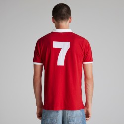 Camiseta Retro Manchester United Infantil 1973 Camiseta Retro Manchester United Infantil 1973