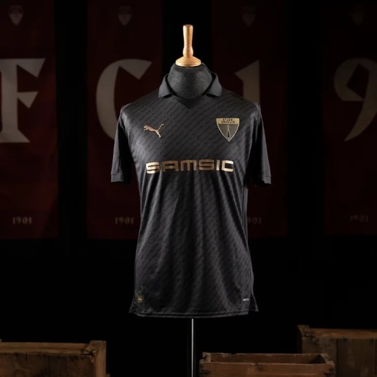 Camiseta 125 Aniversario 2025/26 Rennes - Negra Niño