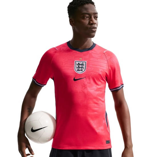 Camiseta Mundial 2026 Visitante Inglaterra Mujer Camiseta Mundial 2026 Visitante Inglaterra Mujer