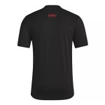 Camiseta Tercera Hook AEROREADY 2025 del New York Red Bulls para Hombre - Negra Camiseta Tercera Hook AEROREADY 2025 del New York Red Bulls para Hombre - Negra