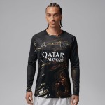 Hombre PSG 2025/26 Camiseta Jordan Night Edition de Manga Larga Hombre PSG 2025/26 Camiseta Jordan Night Edition de Manga Larga
