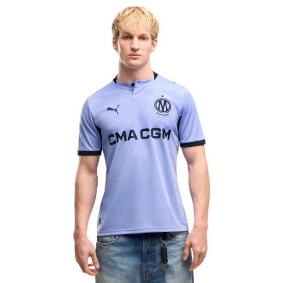 Camiseta de la tercera equipación del Olympique de Marsella 2026/27 para mujer Camiseta de la tercera equipación del Olympique de Marsella 2026/27 para mujer