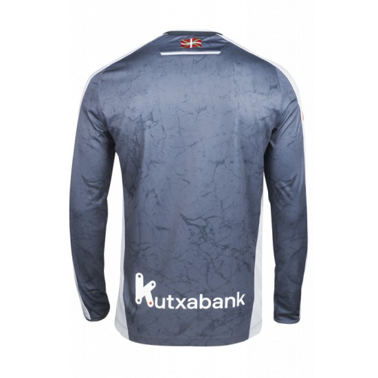 Camiseta visitante de manga larga 2025/26 de la Real Sociedad para hombre