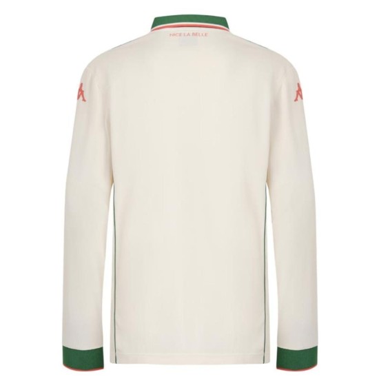 Mujer OGC Niza 2025/26 Camiseta Away Manga Larga