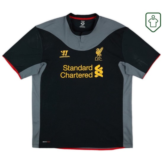 Camiseta retro visitante hombre Liverpool 2012/13 Suarez #7