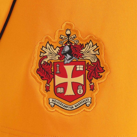 Pantalones cortos locales Wolverhampton Wanderers 2026/27 para mujer - Dorado Pantalones cortos locales Wolverhampton Wanderers 2026/27 para mujer - Dorado