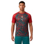 Remera pre partido tercera Portugal 2026 rojo mujer Remera pre partido tercera Portugal 2026 rojo mujer