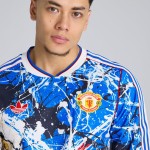 Camiseta de manga larga Stone Roses Manchester United 2025/26 para niño Camiseta de manga larga Stone Roses Manchester United 2025/26 para niño