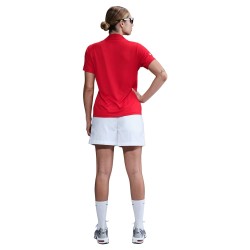 Camiseta de calentamiento tercera para mujer del Atlético de Madrid 2025/26 - Roja Camiseta de calentamiento tercera para mujer del Atlético de Madrid 2025/26 - Roja