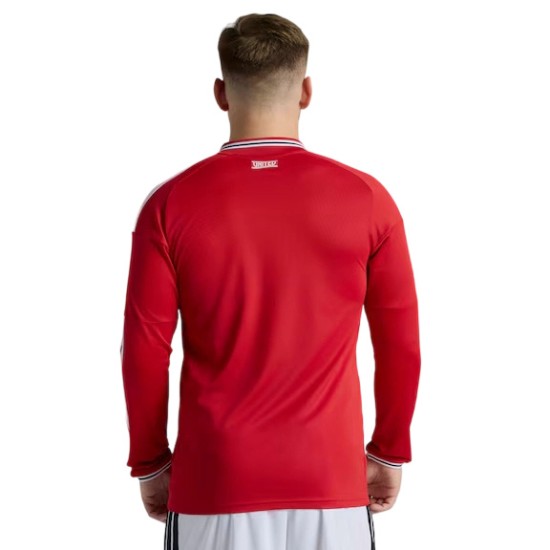 Camiseta Local Infantil de Manga Larga Manchester United 2026/27 Camiseta Local Infantil de Manga Larga Manchester United 2026/27