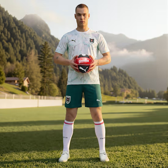 Shorts Mundial 2026 Visitante Austria Hombre Shorts Mundial 2026 Visitante Austria Hombre