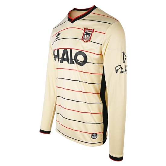 Camiseta de visitante de manga larga Ipswich Town 2026/27 para niño Camiseta de visitante de manga larga Ipswich Town 2026/27 para niño