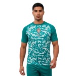 Remera pre partido tercera Portugal 2026 verde mujer Remera pre partido tercera Portugal 2026 verde mujer