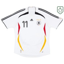 Camiseta retro local Alemania 2005/07 para hombre Klose #11 Camiseta retro local Alemania 2005/07 para hombre Klose #11