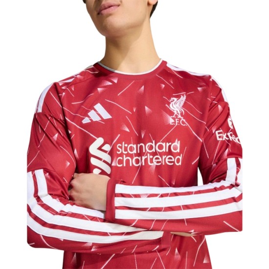 Camiseta Local Infantil de Manga Larga Liverpool 2026/27 Camiseta Local Infantil de Manga Larga Liverpool 2026/27