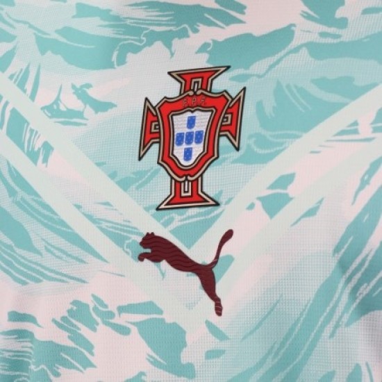 Remera manga larga de visitante Portugal 2026 Copa del Mundo mujer Remera manga larga de visitante Portugal 2026 Copa del Mundo mujer
