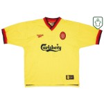 Camiseta retro visitante hombre Liverpool 1997/98 McManaman #7 Camiseta retro visitante hombre Liverpool 1997/98 McManaman #7