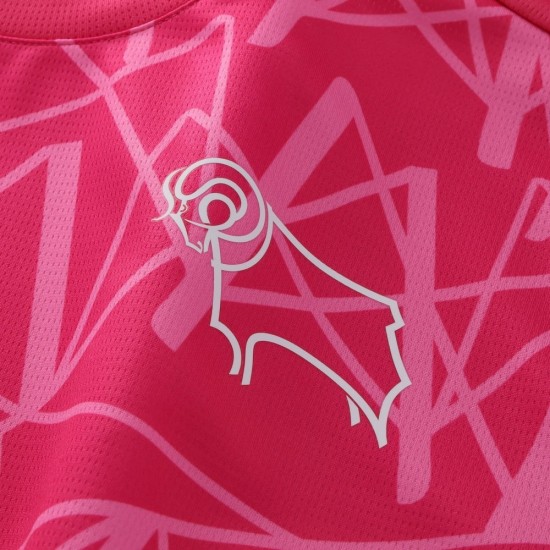 Camiseta Visitante Derby County 2026/27 para mujer