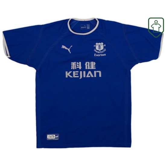 Camiseta retro local hombre Everton 2003/04 Gravesen #16 Camiseta retro local hombre Everton 2003/04 Gravesen #16