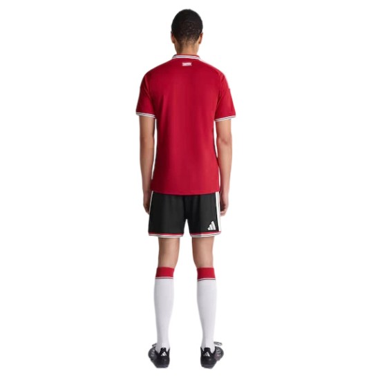 Pantalones Cortos Locales Infantiles Manchester United 2026/27 - Negro Pantalones Cortos Locales Infantiles Manchester United 2026/27 - Negro