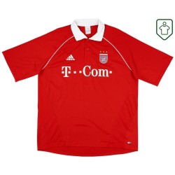 Camiseta retro Bayern Múnich 2005/06 local para hombre Sagnol #2 Camiseta retro Bayern Múnich 2005/06 local para hombre Sagnol #2