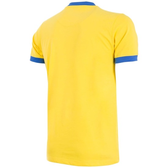 Camiseta retro Suecia 1970 para hombre