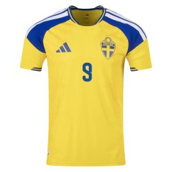 Camiseta Auténtica Local Suecia 2026 para Hombre ISAK #9
