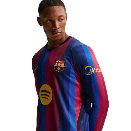 Camiseta de manga larga de local 2026/27 infantil del FC Barcelona Camiseta de manga larga de local 2026/27 infantil del FC Barcelona