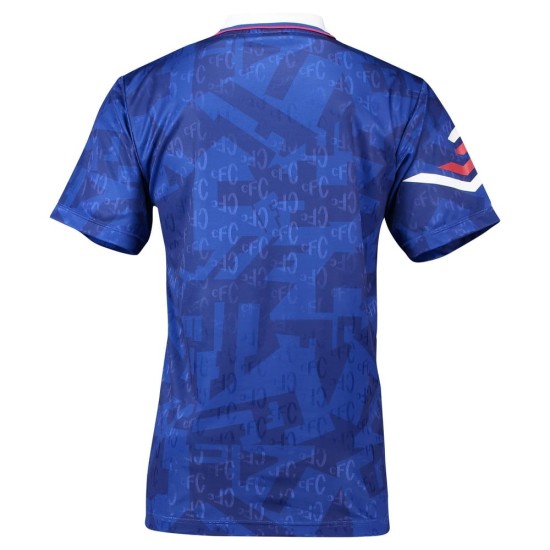 Camiseta Retro Chelsea 1992 para Hombre Camiseta Retro Chelsea 1992 para Hombre