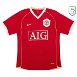 Camiseta retro local hombre Manchester United 2006/07 Solsjkaer #20