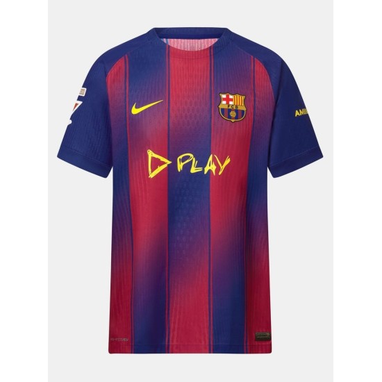 Camiseta de casa FC Barcelona x Ed Sheeran 2025/26 – LAMINE YAMAL #10 para niño Camiseta de casa FC Barcelona x Ed Sheeran 2025/26 – LAMINE YAMAL #10 para niño