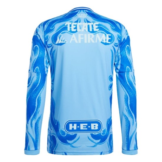 Camiseta visitante manga larga Tigres UANL 2025/26 para hombre Camiseta visitante manga larga Tigres UANL 2025/26 para hombre