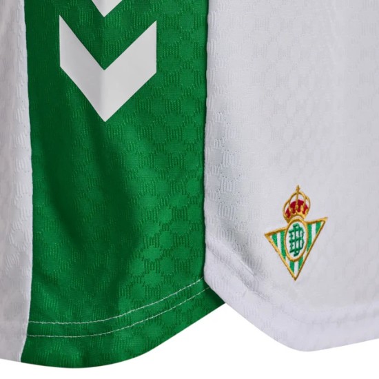 Pantalón corto local infantil Real Betis 2026/27 - Blanco Pantalón corto local infantil Real Betis 2026/27 - Blanco