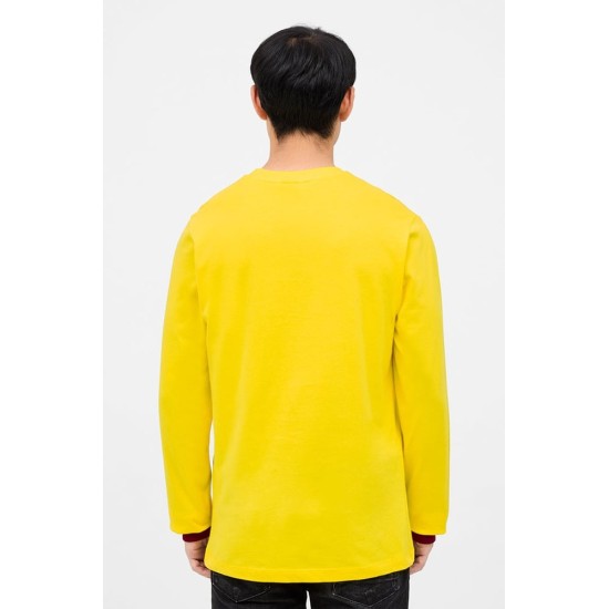 Camiseta Retro de Fuera FC Barcelona 1974/75 de Manga Larga para Hombre