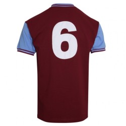 Camiseta Retro Local West Ham United 1966 #6 Hombre