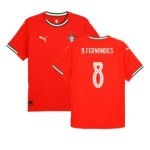 Camiseta de casa B.FERNANDES Portugal 2025/26 para hombres Camiseta de casa B.FERNANDES Portugal 2025/26 para hombres