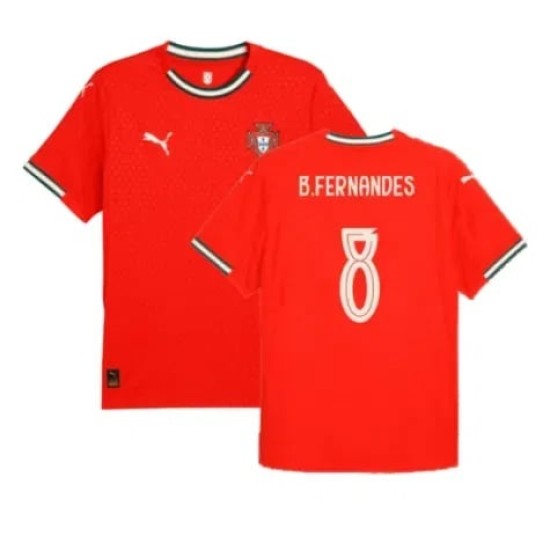 Camiseta de casa B.FERNANDES Portugal 2025/26 para hombres Camiseta de casa B.FERNANDES Portugal 2025/26 para hombres