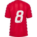 Camiseta retro icónica Dinamarca 1983 #8 Mujer