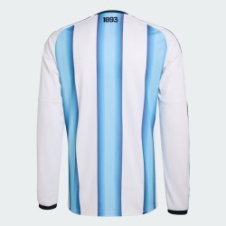 Camiseta de manga larga local de la Copa del Mundo 2026 de Argentina para niño