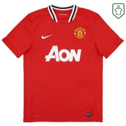 Camiseta retro local hombre Manchester United 2011/12 Chicharito #14 Camiseta retro local hombre Manchester United 2011/12 Chicharito #14