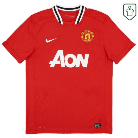 Camiseta retro local hombre Manchester United 2011/12 Chicharito #14 Camiseta retro local hombre Manchester United 2011/12 Chicharito #14