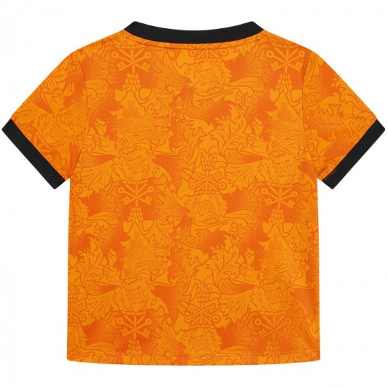 Kit local Wolverhampton Wanderers 2026/27 para niño