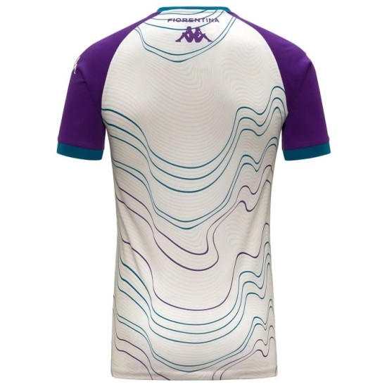 Hombre Camiseta Pre-partido Tercera Fiorentina 2025/26 - Blanca