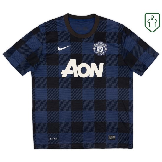Camiseta retro visitante hombre Manchester United 2013/14 Vidic #15 Camiseta retro visitante hombre Manchester United 2013/14 Vidic #15