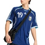 Camiseta Retro Visitante Argentina 2006 para Niño Messi #19