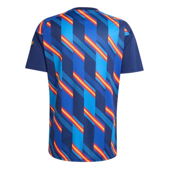 Camiseta de calentamiento tercera Mundial 2026 de España para hombre Camiseta de calentamiento tercera Mundial 2026 de España para hombre