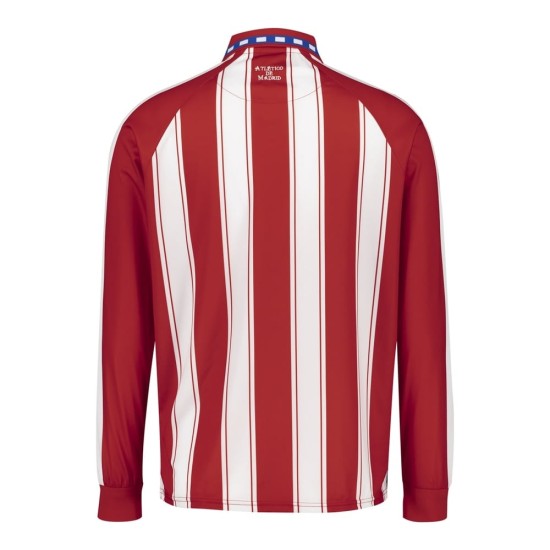 Camiseta Retro de Manga Larga Atlético Madrid 1995 para Niño