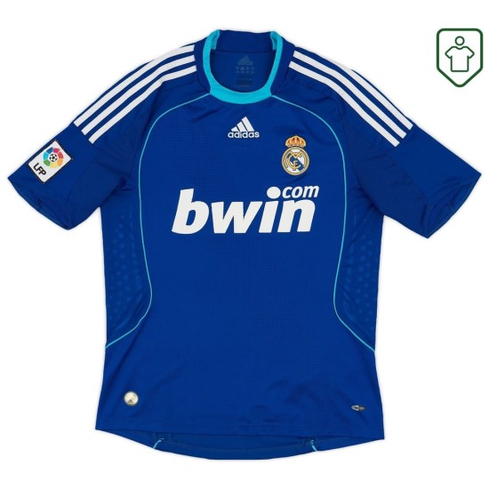 Hombre Camiseta retro visitante Real Madrid 2008/09 Raúl #7