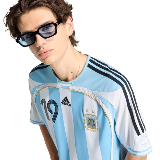Camiseta Retro Local Argentina 2006 para Niño Messi #19